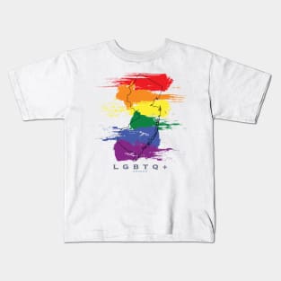 LGBTQ+ Proud NJ Kids T-Shirt